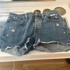 Size 24 Rag and Bone Dre Low Rise Shorts